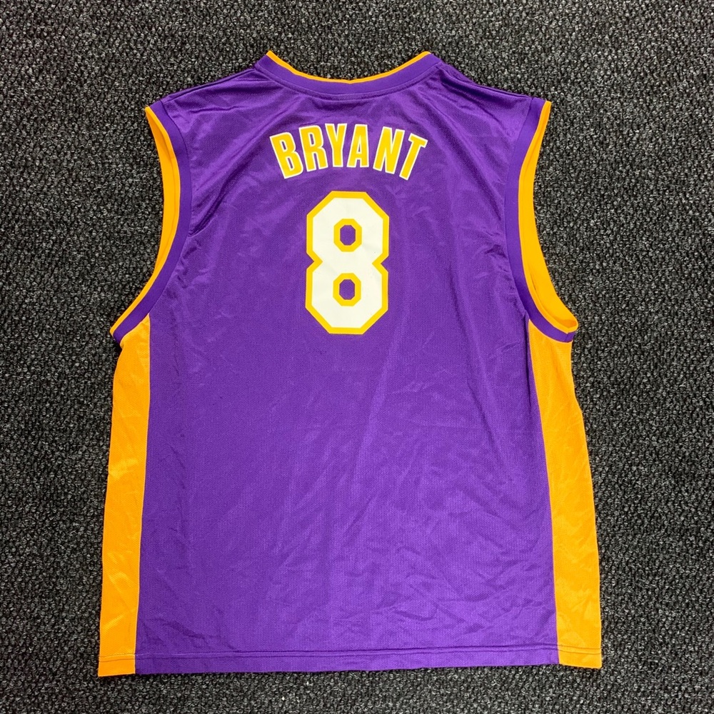 Kobe Bryant Los Angeles Lakers Jersey Reebok 2XL - Picture 8 of 8